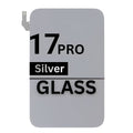 Back Glass Compatible For Apple iPhone 17 Pro Replacement – Silver